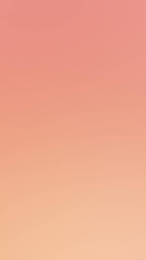 Peach Soft Gradient Wallpaper