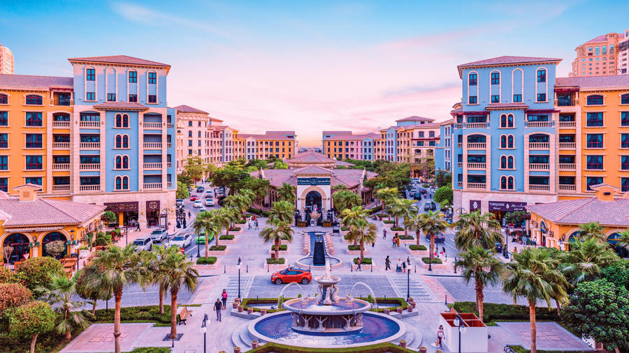 Pearl Island's United School Qatar Wallpaper