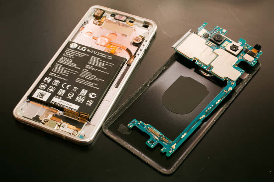 Peek Inside A Modern Smartphone Wallpaper