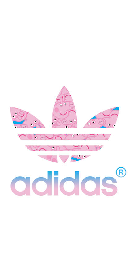 Peppa Pig Phone Adidas Wallpaper Wallpaper