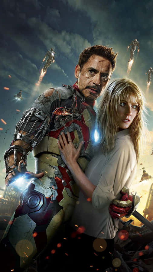 Pepper Potts - The Resilient And Determined Businesswoman Wallpaper