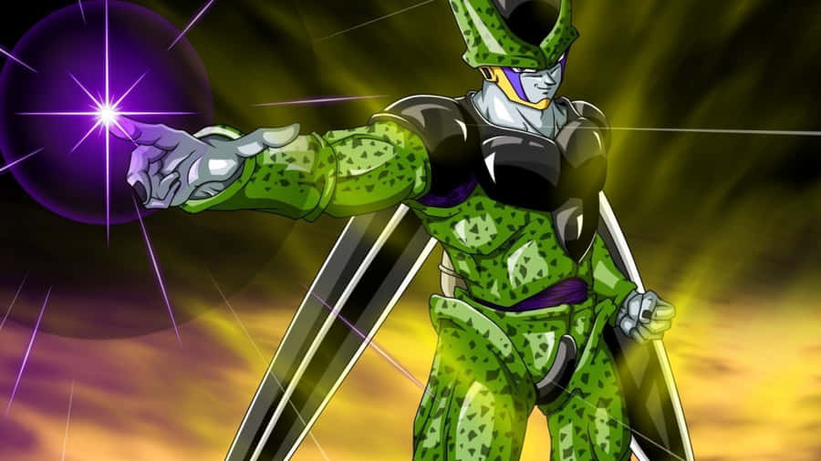 Perfect Cell - The Stunning Beneficiary Of Evolution Wallpaper