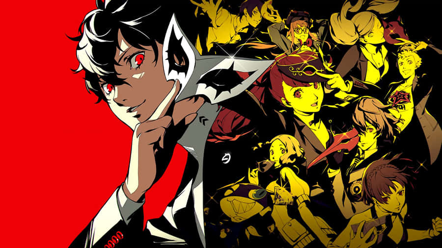 Persona 5 Strikers - Defending Justice In Style Wallpaper