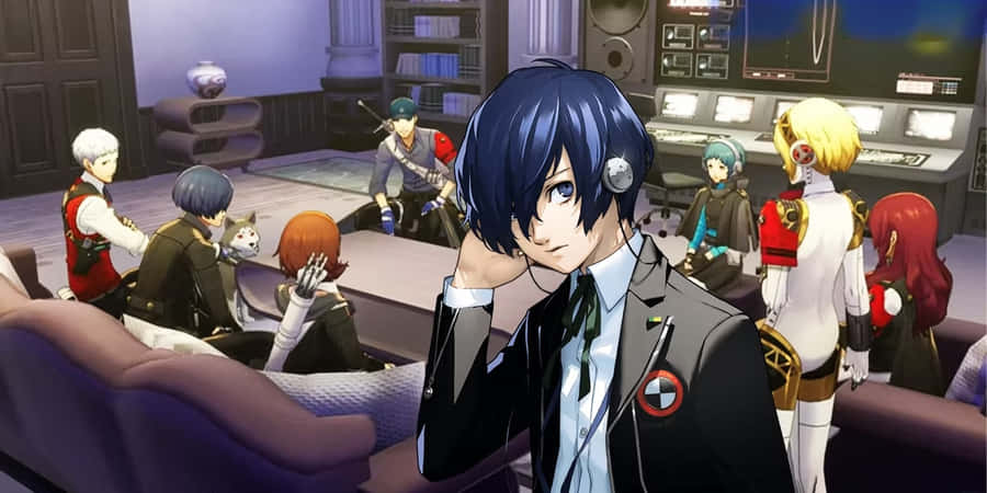 Persona3 Command Room Meeting Wallpaper