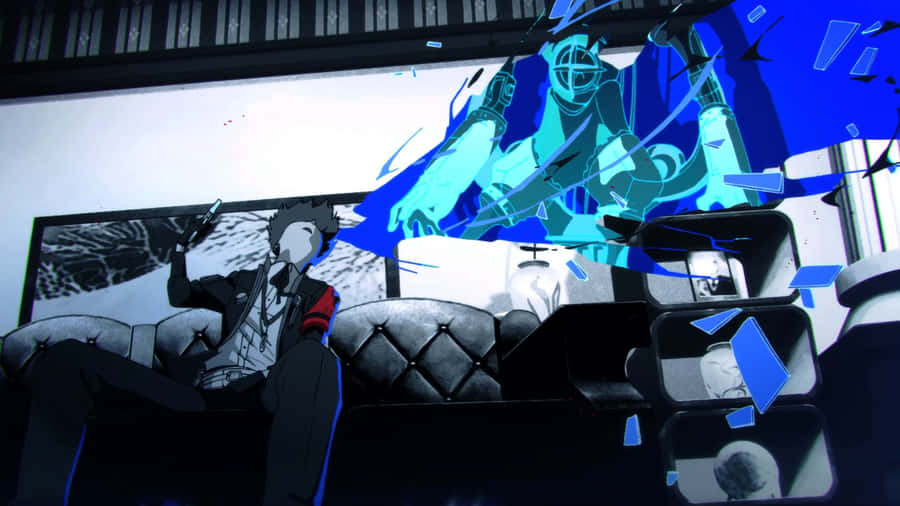 Persona3 Protagonistand Persona Summon Wallpaper
