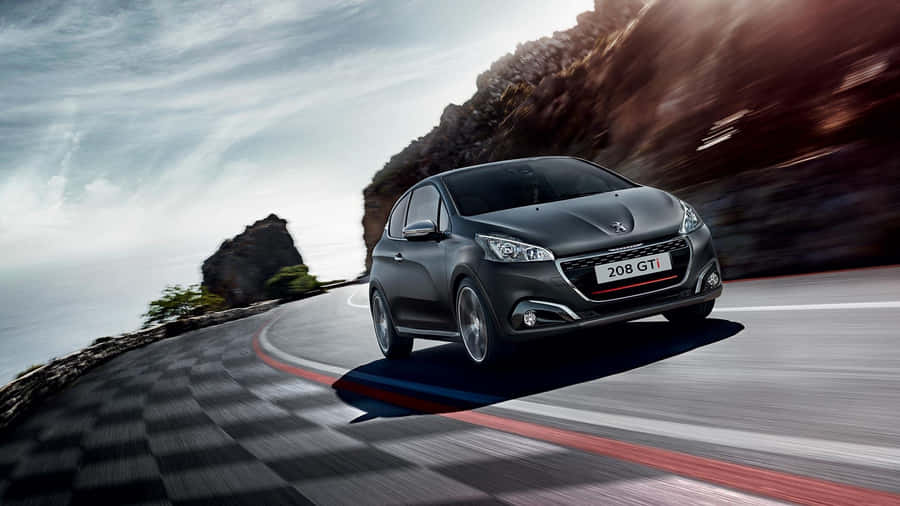 Peugeot 208 - A Perfect Blend Of Style And Performance Wallpaper