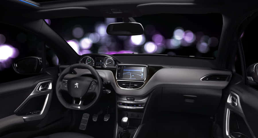 Peugeot 208 - Bold And Sophisticated Hatchback Wallpaper