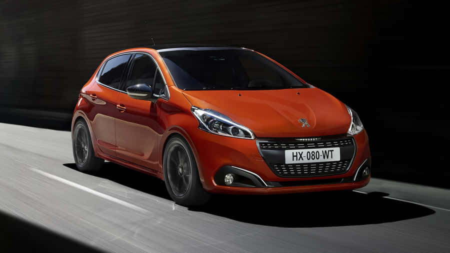 Peugeot 208: Take The Road By Storm Wallpaper