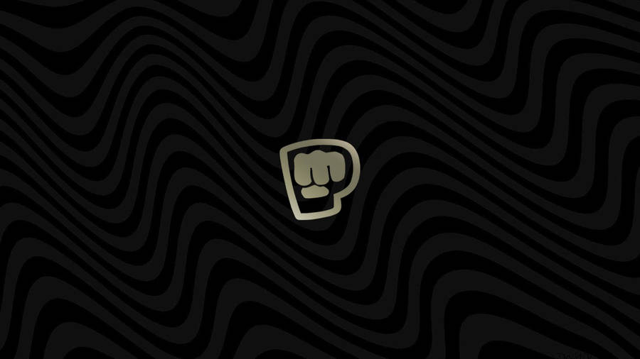 Pewdiepie's Iconic Brofist Logo Wallpaper