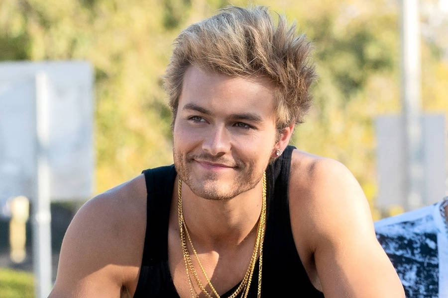 Peyton Meyer Blonde Hair Wallpaper