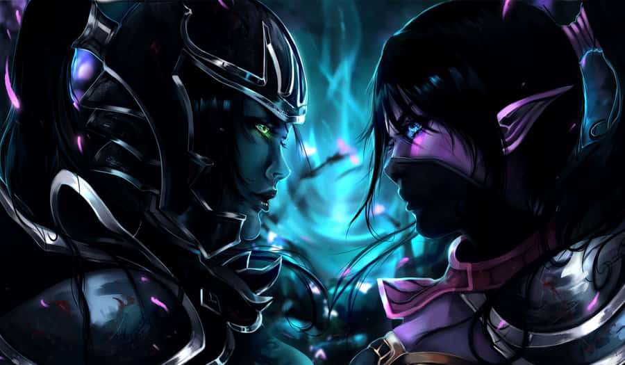 Phantom Assassin In Battle Stance Wallpaper