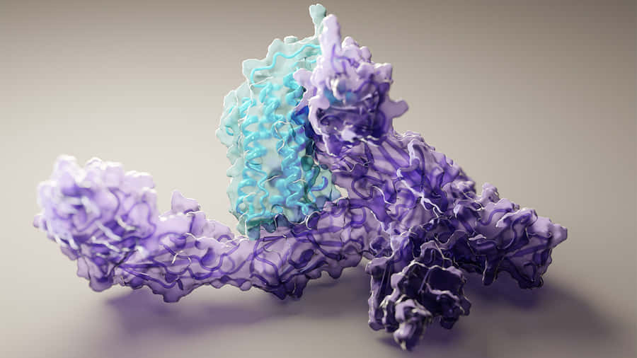 Phenomenal 3d Protein Structure Wallpaper