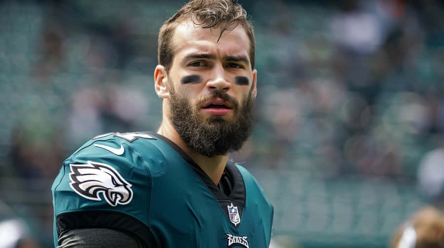 Philadelphia Eagles Player Portrait Wallpaper