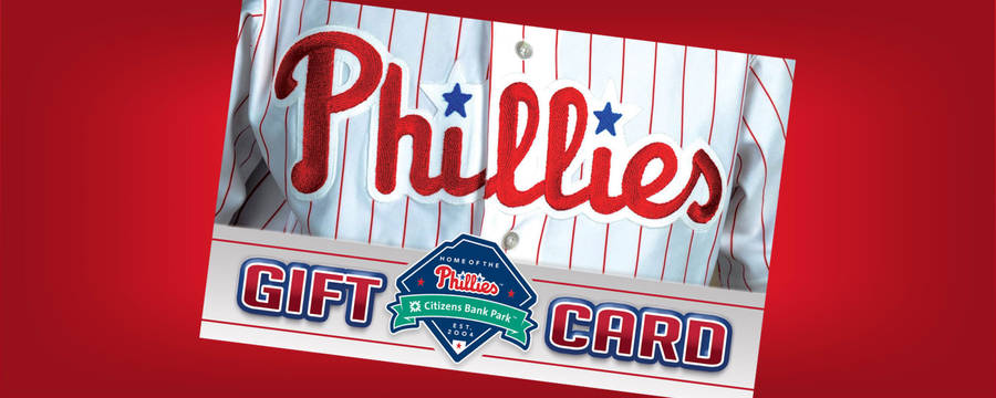 Philadelphia Phillies Gift Card Wallpaper