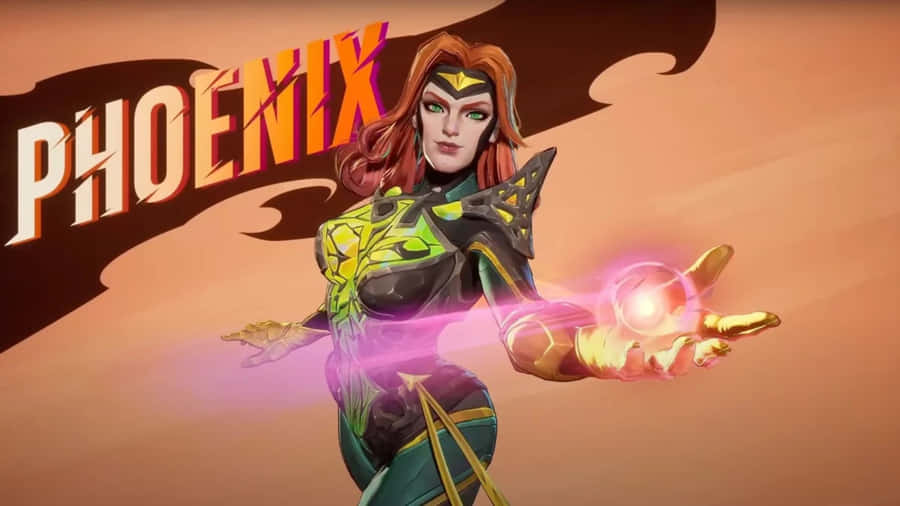Phoenix Powers Marvel Rivals Wallpaper