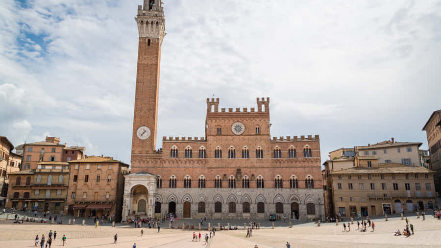 Piazza Del Campo Wallpaper