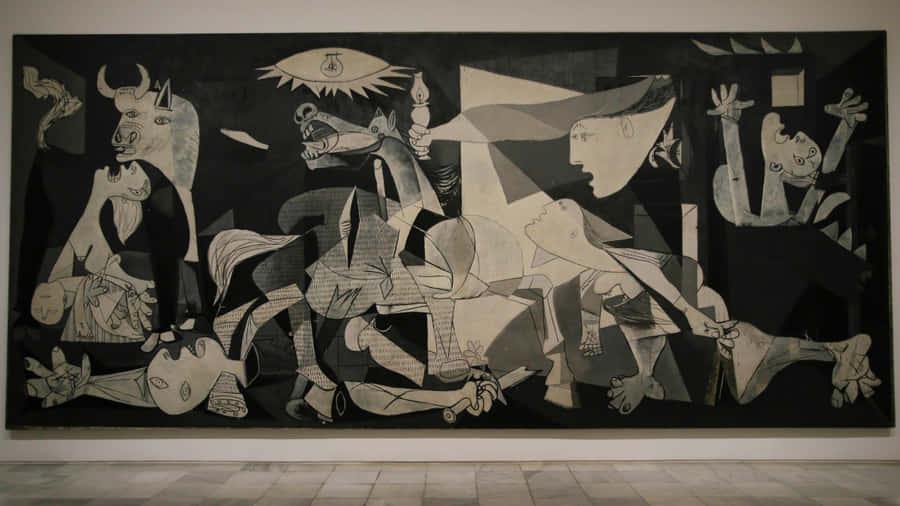 Picasso Guernica Painting Wallpaper
