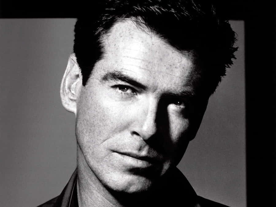 Pierce Brosnan Looking His Very Best Wallpaper