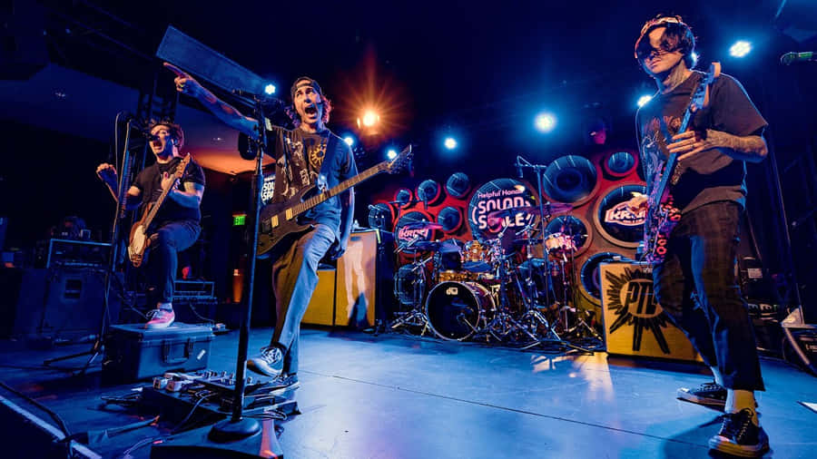 Pierce The Veil Live Concert Performance Wallpaper