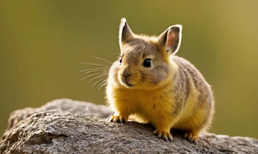 Pikaon Rock Sunlight Wallpaper