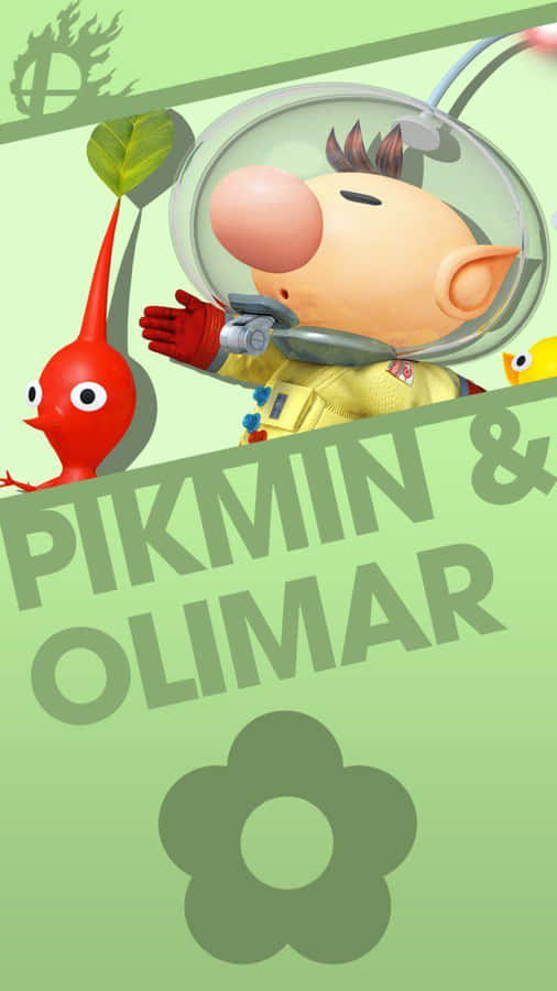 Pikminand Olimar Adventure Wallpaper