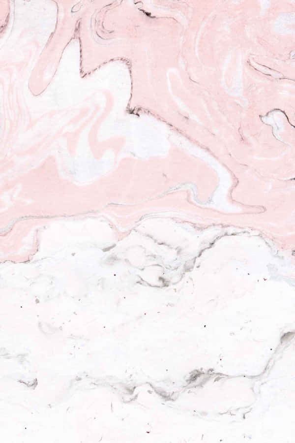 Pink And White Aesthetic Marble Wallpaper