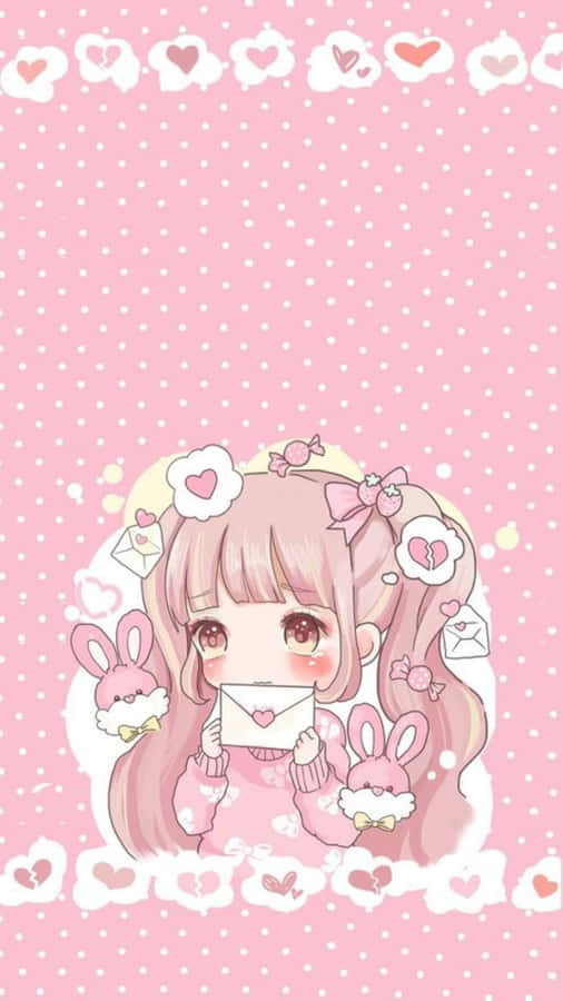 Pink Anime Pfp Aesthetic Wallpaper
