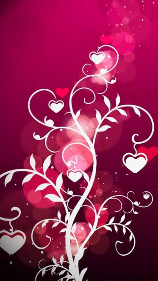 Pink Backdrop For Girl Phone Wallpaper