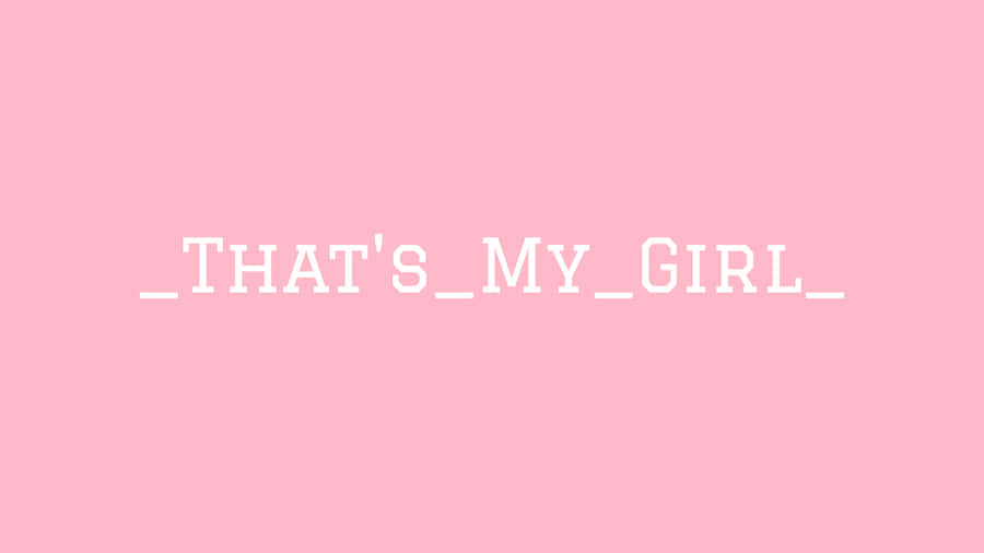 Pink Background Text Graphic Wallpaper