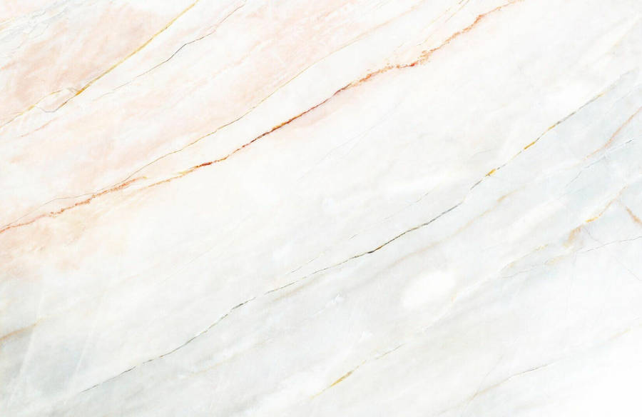Pink Blush And Soft White Marble Hd Wallpaper