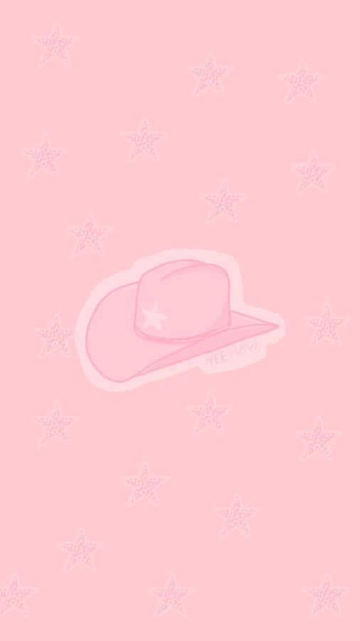 Pink Cowgirl Hat Wallpaper Wallpaper