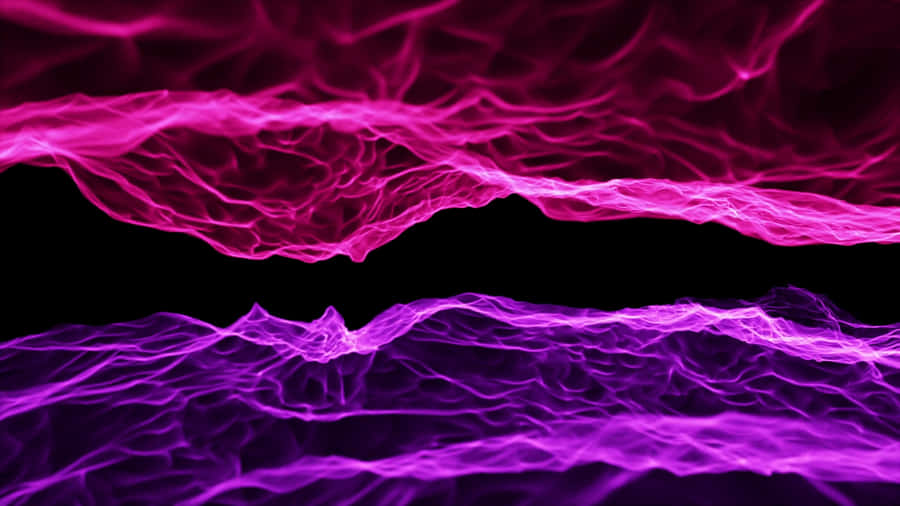 Pink Flames Looks Like Water Wallpaper