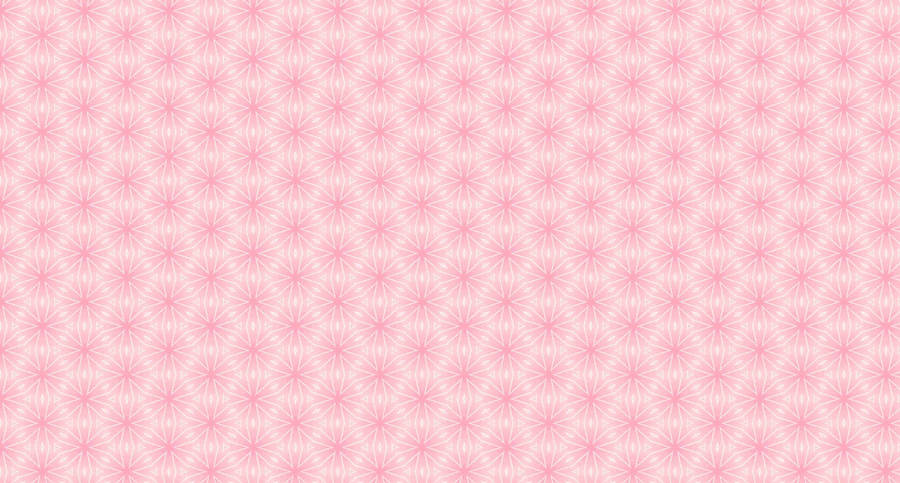 Pink Floral Aesthetic Pattern Wallpaper