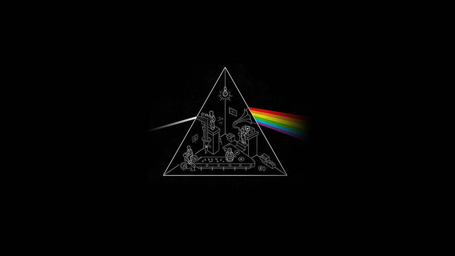 Pink Floyd - Dark, Surreal And Powerful. Wallpaper