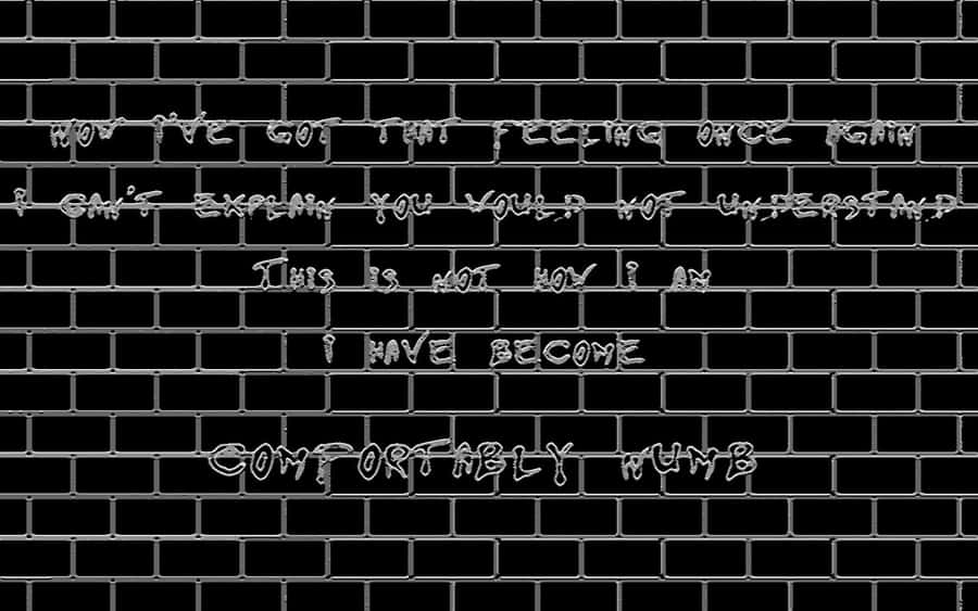 Pink Floyd The Wall Album Artwork Wallpaper