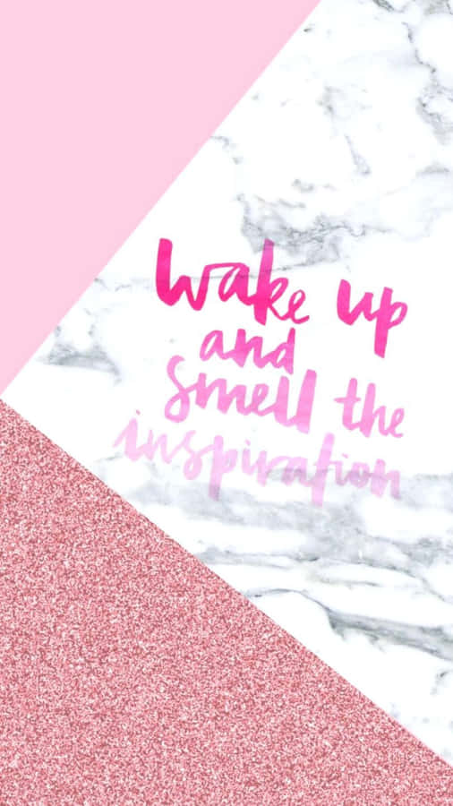 Pink Girly Quote Wallpaper