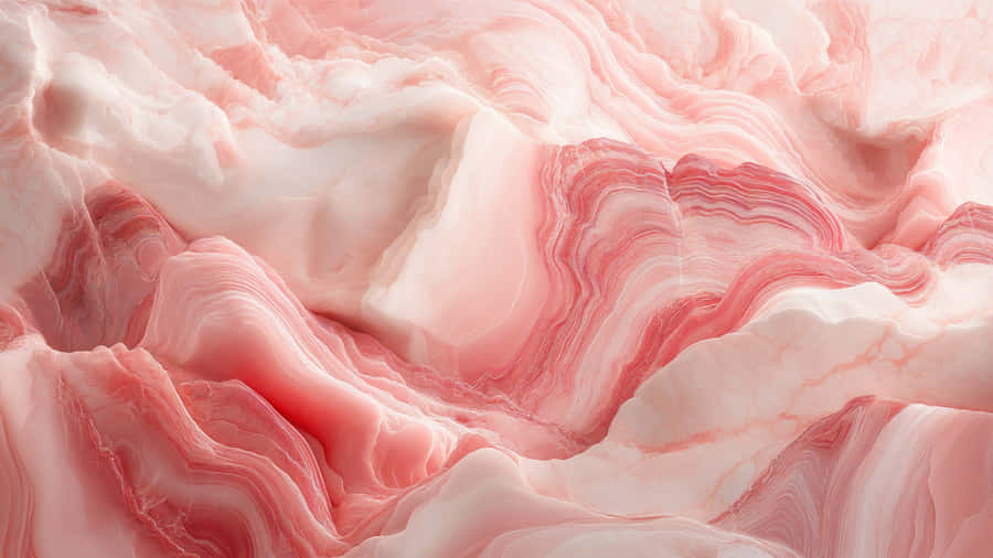 Pink Marble Texture Wallpaper