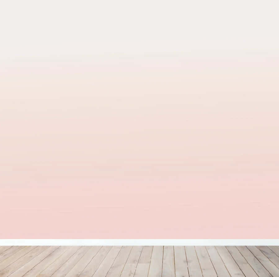Pink Ombre Backgroundwith Wooden Floor Wallpaper