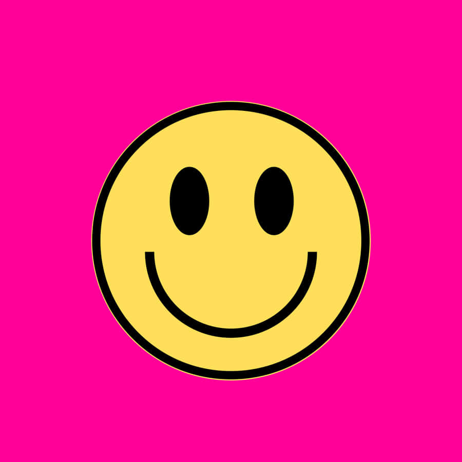 Pink Pfp Smiley Emoticon Wallpaper