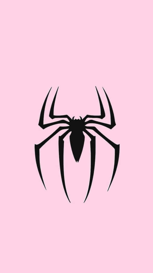 Pink Spider Man Logo Wallpaper