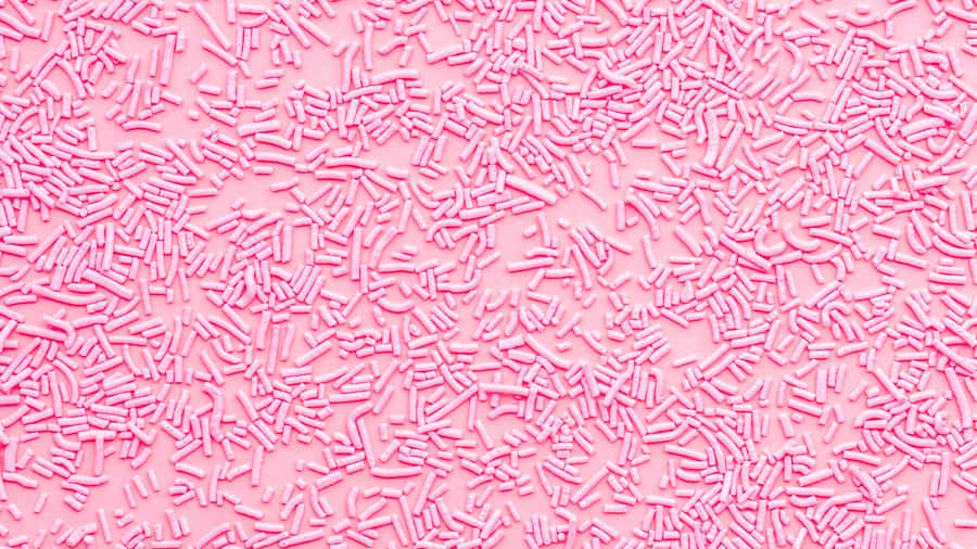 Pink Sprinkles Texture Background Wallpaper