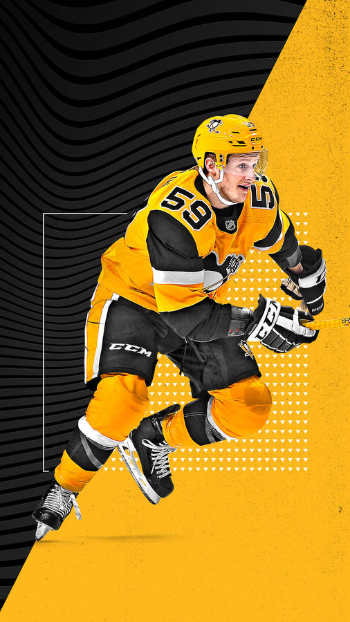 Pittsburgh Penguins Number 59 Wallpaper