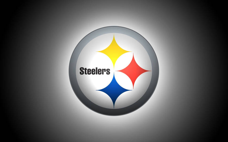 Pittsburgh Steelers White Logo Art Wallpaper