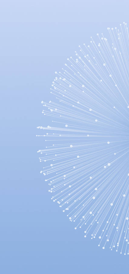 Pixel 3 Xl Soft Blue Circle Lines Wallpaper