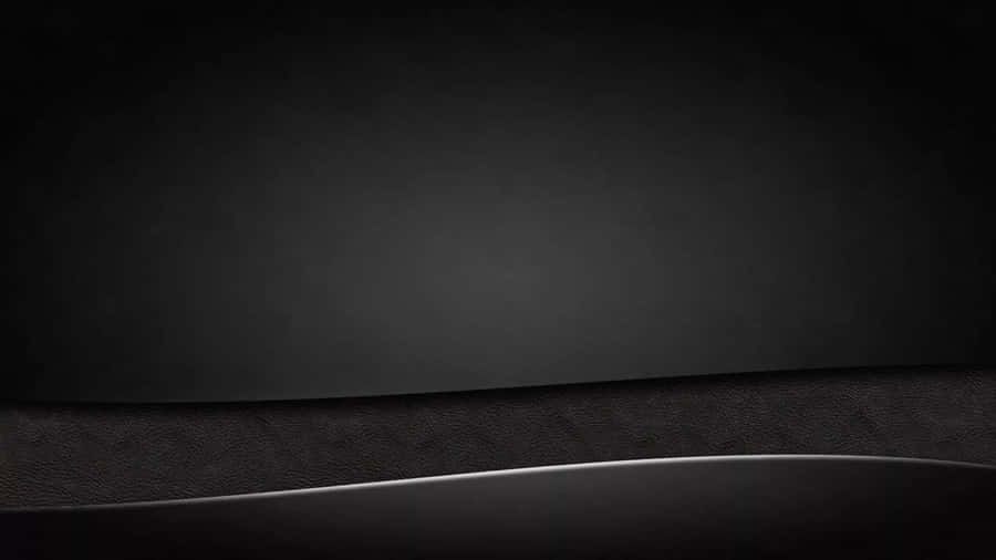 Plain Black Desktop With A Mountain Range Wallpaper