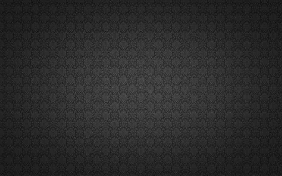 Plain Black Desktop With Elegant Patterns Wallpaper