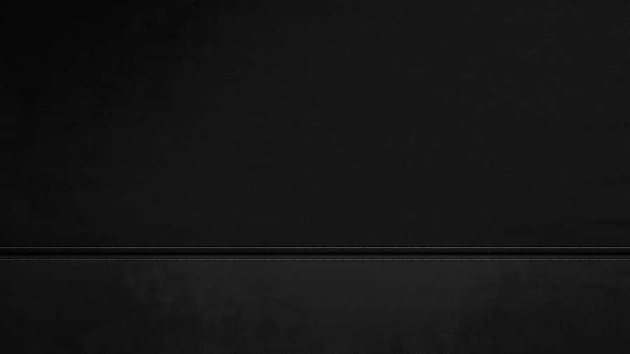 Plain Black Desktop With Leather Wallpaper