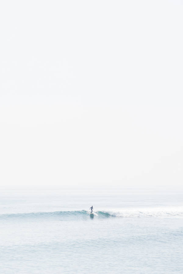 Plain White-themed Beach Wallpaper