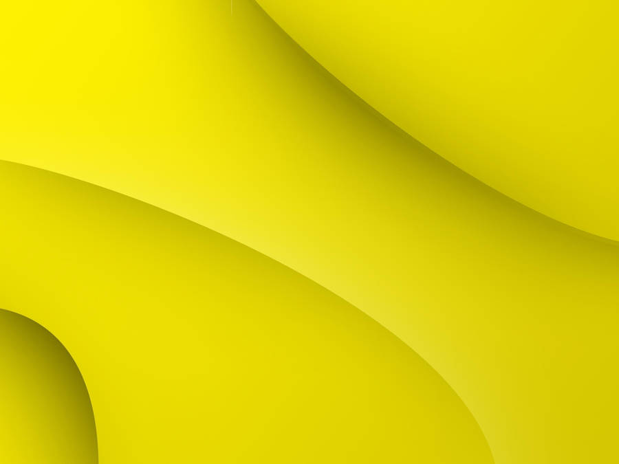 Plain Yellow Abstract Art Desktop Wallpaper