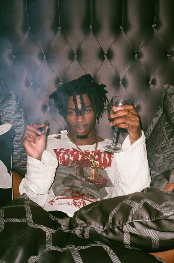 Playboi Carti: Bringing The Heat To Your Iphone Wallpaper